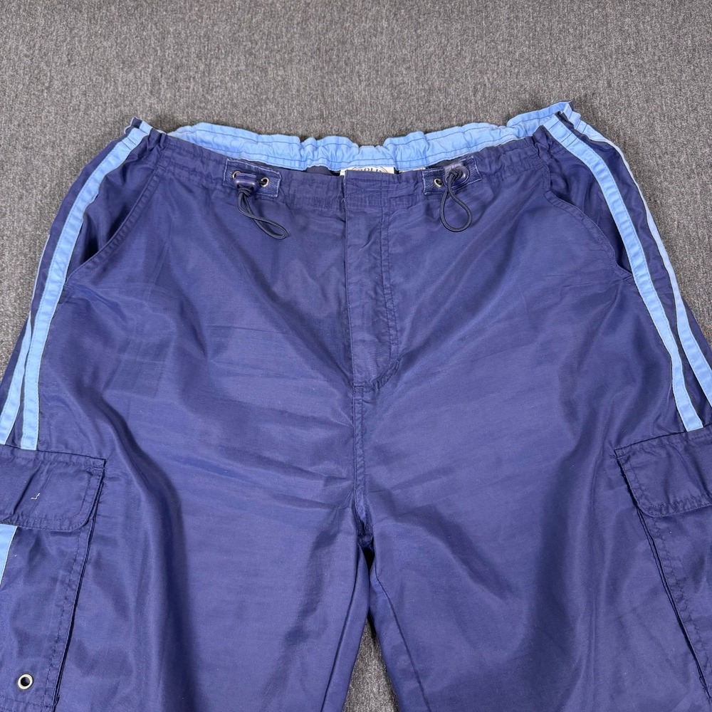 Carolina Blues Track Athletic Mid Rise Pants Women L Blue Polyester
